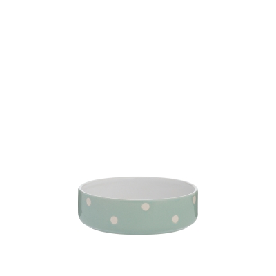 Miska dla psa POLKA DOT Sage 13 cm / Mason Cash