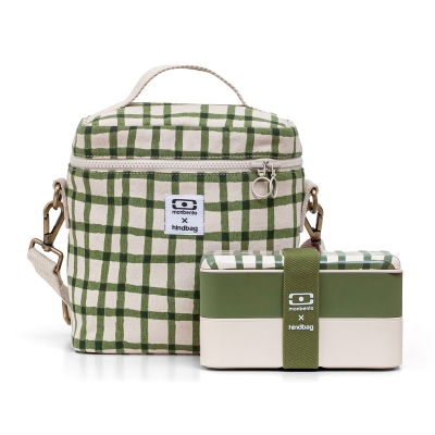 Zestaw lunch box + torba termiczna Monbento × Hindbag – limitowany
