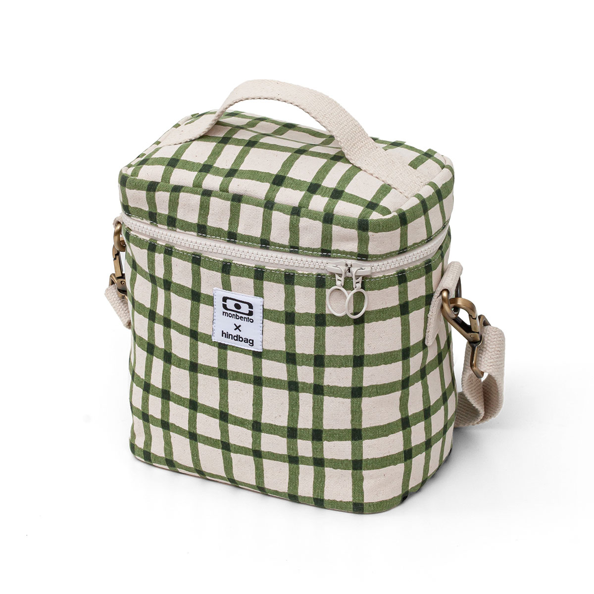 Bawełniana torba termiczna Hindbag z izolacją do lunch boxa