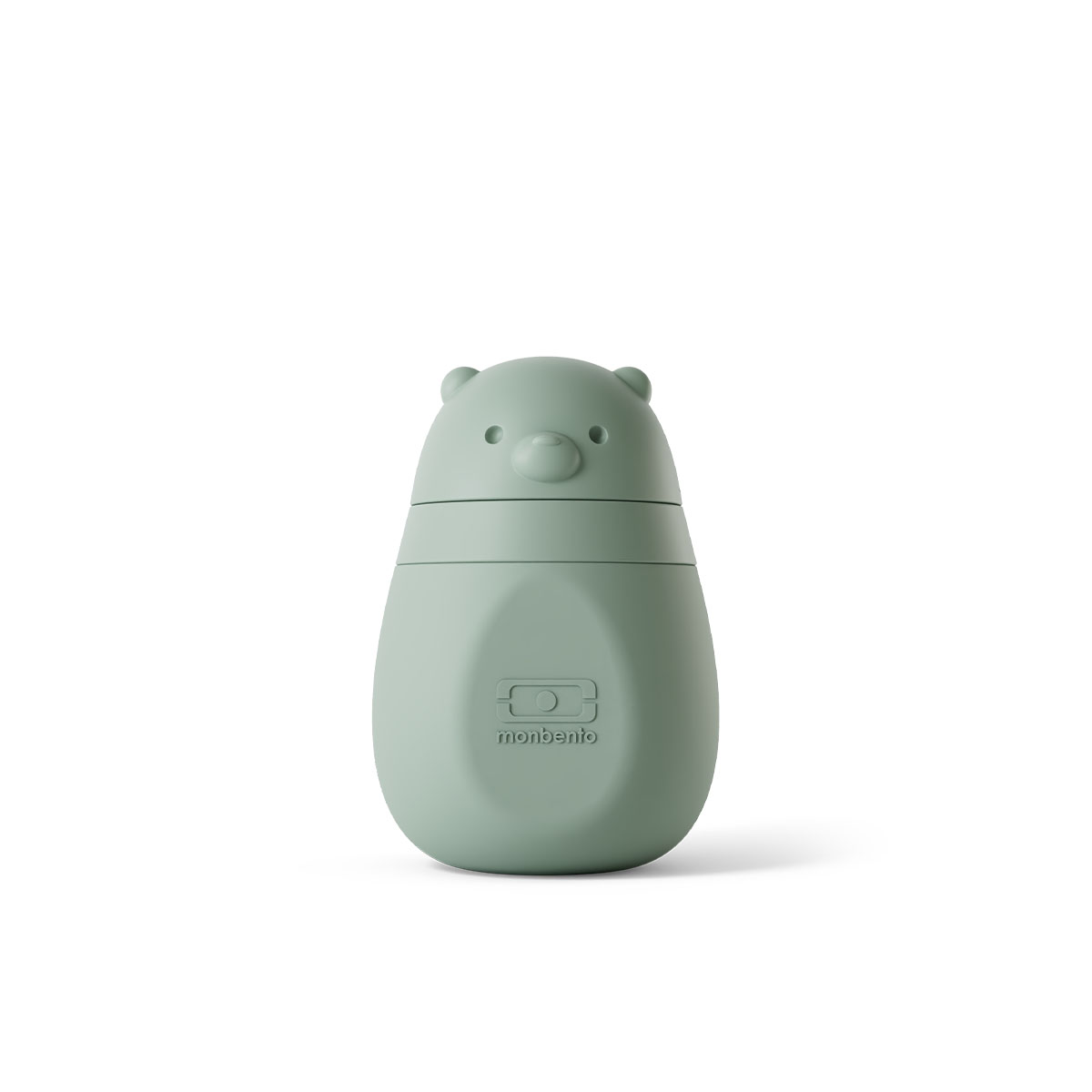 Monbento silikonowa tubka na musy dla dzieci Yummy 150 ml Green Natural
