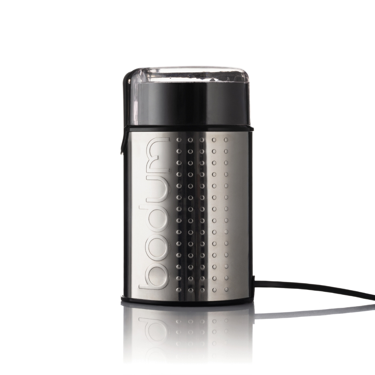 Młynek do kawy z ostrzami ze stali Bistro Chrome Bodum