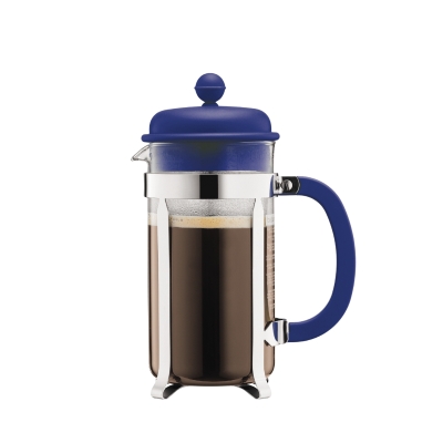 Zaparzacz tłokowy french press Caffettiera  1 L Light Cobalt Bodum