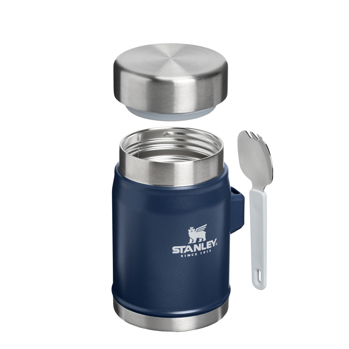 Termos obiadowy Stanley ze sztućcem 400 ml Dark Navy