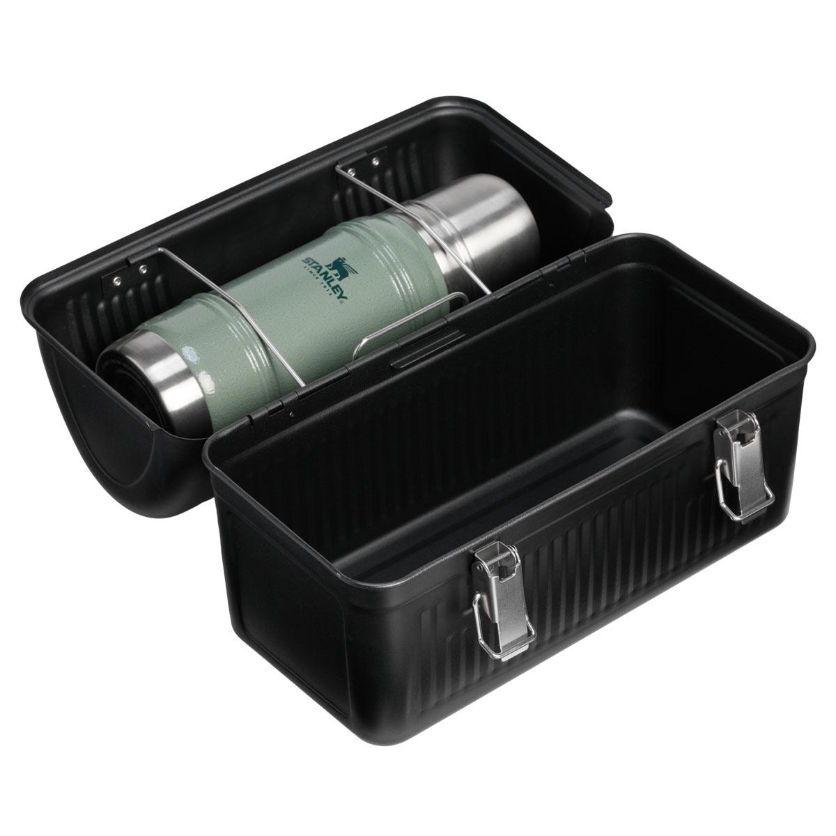 Stanley metalowy lunchbox w stylu Vintage, pjemność 9.5 litra Black 2.0. Kod produktu 10-01625-0033