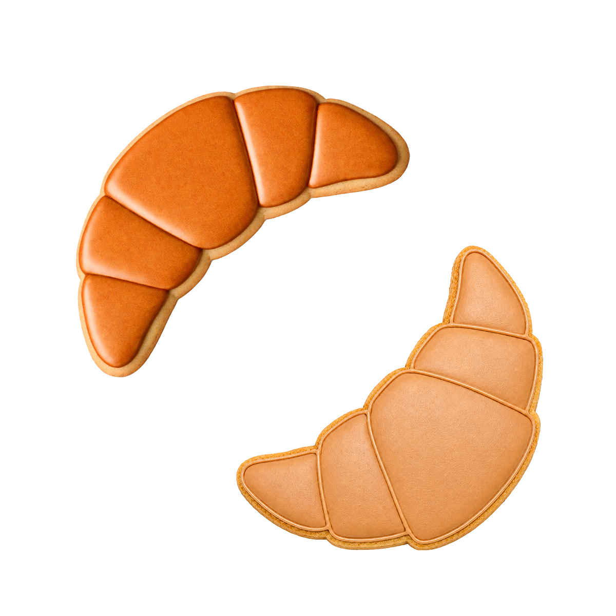 Wykrawczka do pierników i ciastek Croissant - 6 cm Birkmann