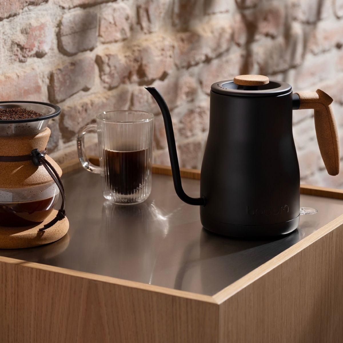 Czajnik Bodum Bistro gooseneck do parzenia kawy przelewowej