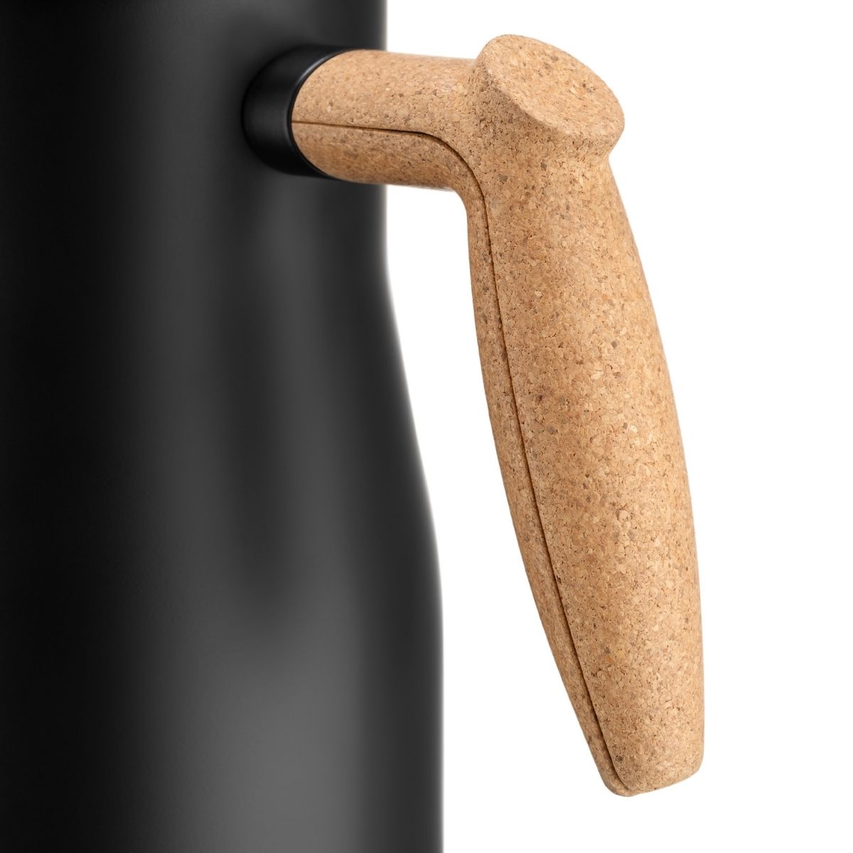 Ergonomiczny uchwyt czajnika gooseneck Bodum Bistro z wykończeniem imitującym korek