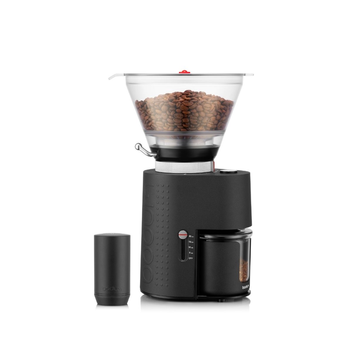 Bodum Bistro 2.0 Black elektryczny młynek żarnowy do kawy