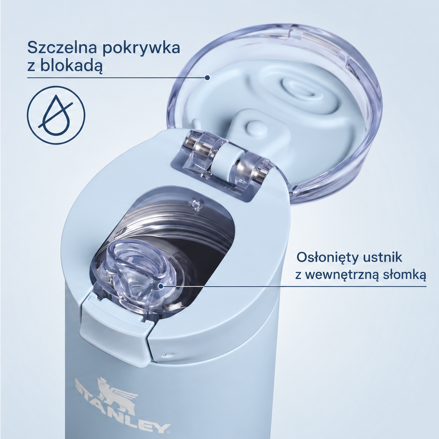 Pokrywka FlowState™ butelki termicznej Stanley Spring Bottle 590 ml