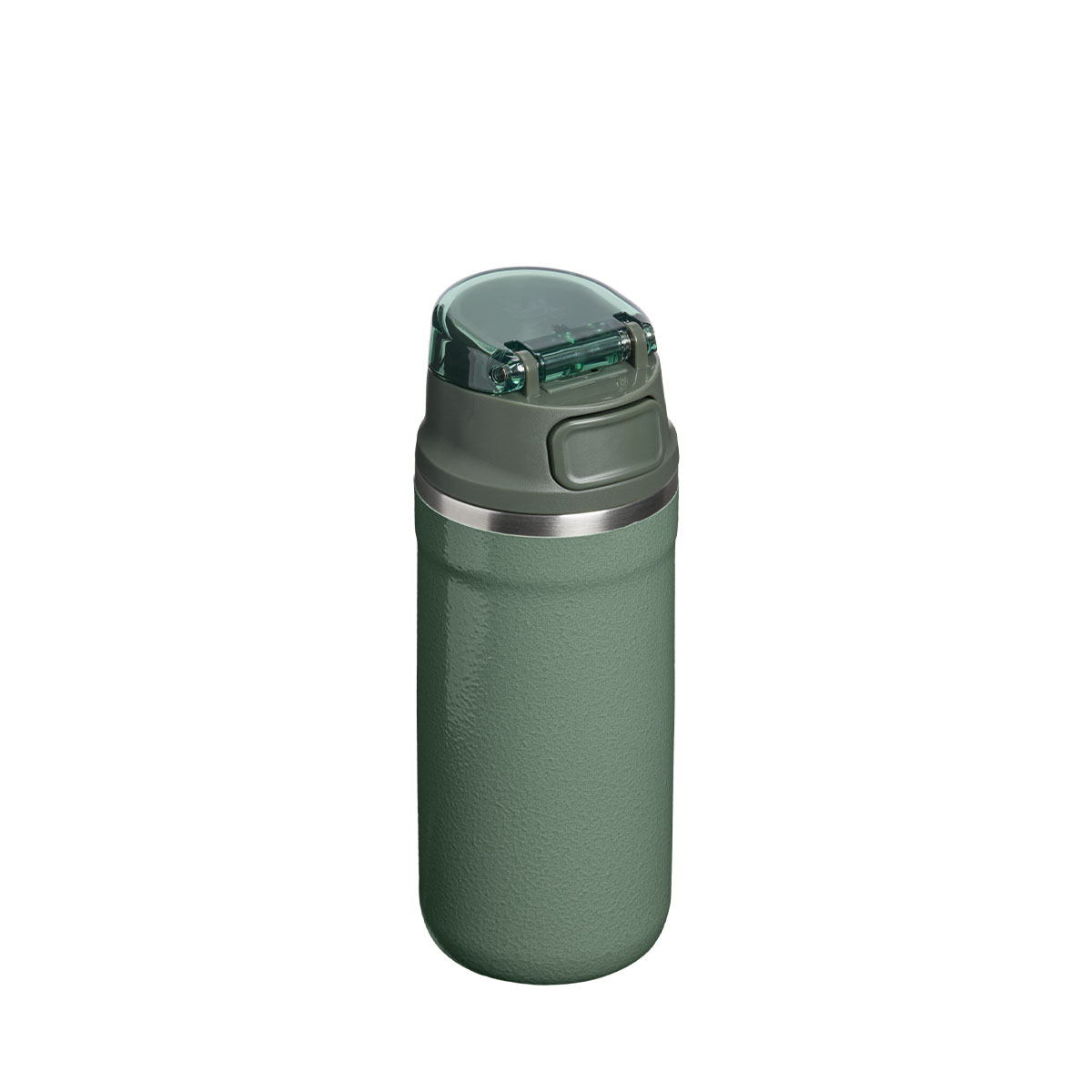 Zielony kubek termiczny Stanley District Pulse 350 ml z fakturowaną powierzchnią Hammertone