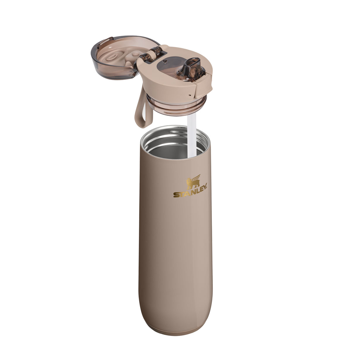 Stanley butelka termiczna Flowstate™ Spring Bottle 0.59L Bedrock Gloss, ze słomką i klapką - limitowana edycja. Kod producenta 100000146014