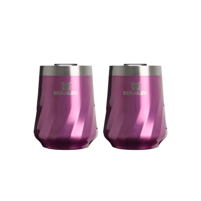 Stanley kubki z pokrywką Reserve 320 ml Mulberry Shine - 2 sztuki