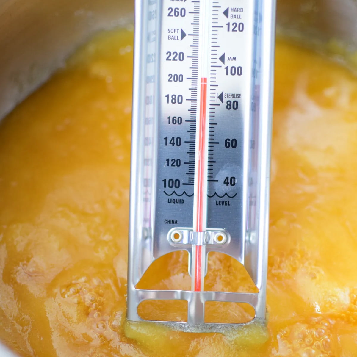 Stalowu termometr do konfitur  10A04102 w bakeshop.pl