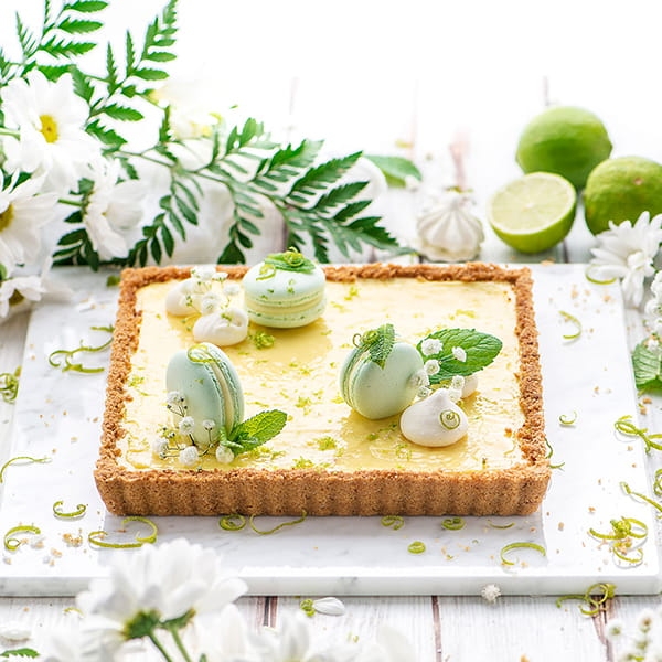 Tarta kwadratowa pieczona w formie z wyjmowanym dnem - marki Decora 0070025