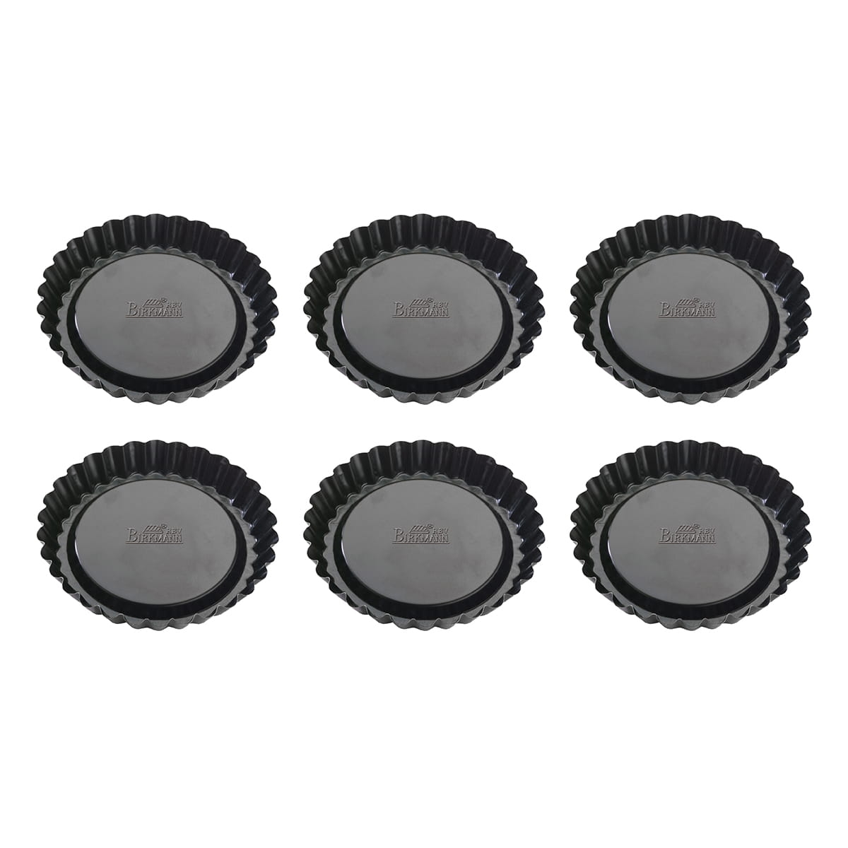 Formy do tartaletek EASY BAKING - 12 cm - 6 szt / Birkmann 881587