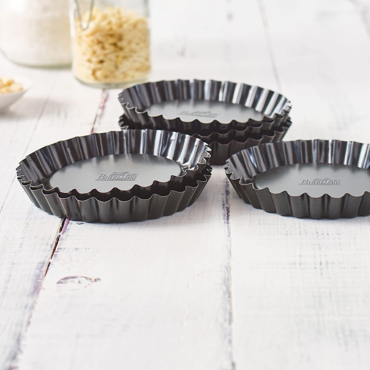 Formy do tartaletek EASY BAKING - 12 cm - 6 szt / Birkmann 881587