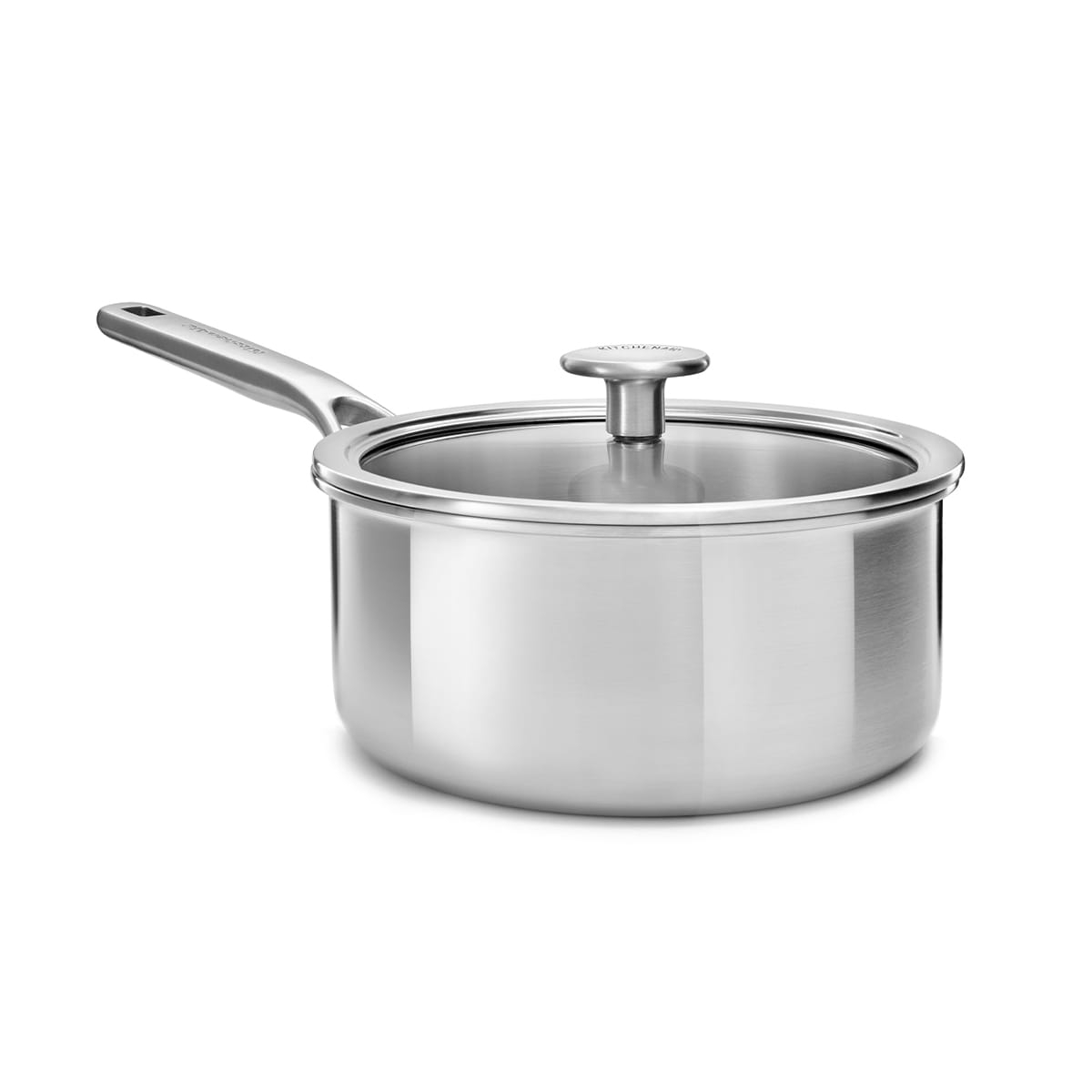 Rondel stalowy z pokrywką 3-warstwowy - 2,1L / KitchenAid CC003257-001