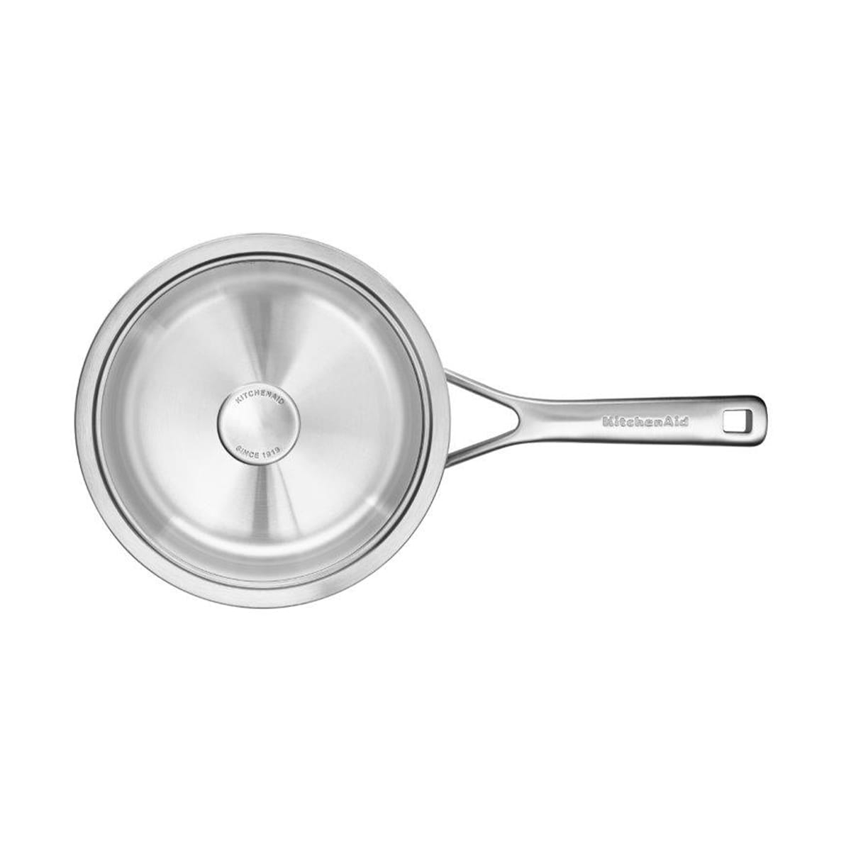 Rondel stalowy z pokrywką 3-warstwowy - 2,1L / KitchenAid CC003257-001