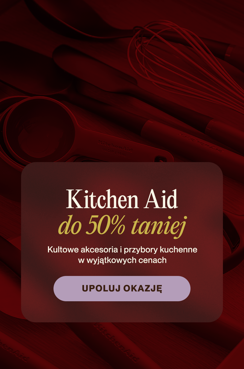 Kitchen Aid Wyprzedaż BakeShop.pl