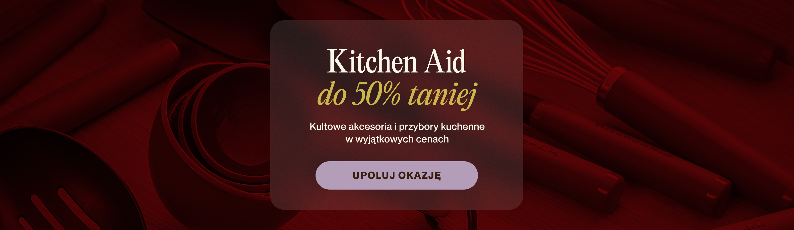 Kitchen Aid wyprzedaż BakeShop.pl